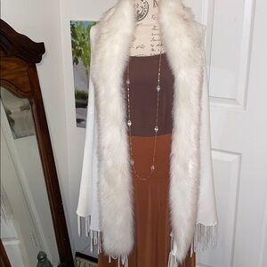 🥀ORIGAMI. LONG SWEATER VEST